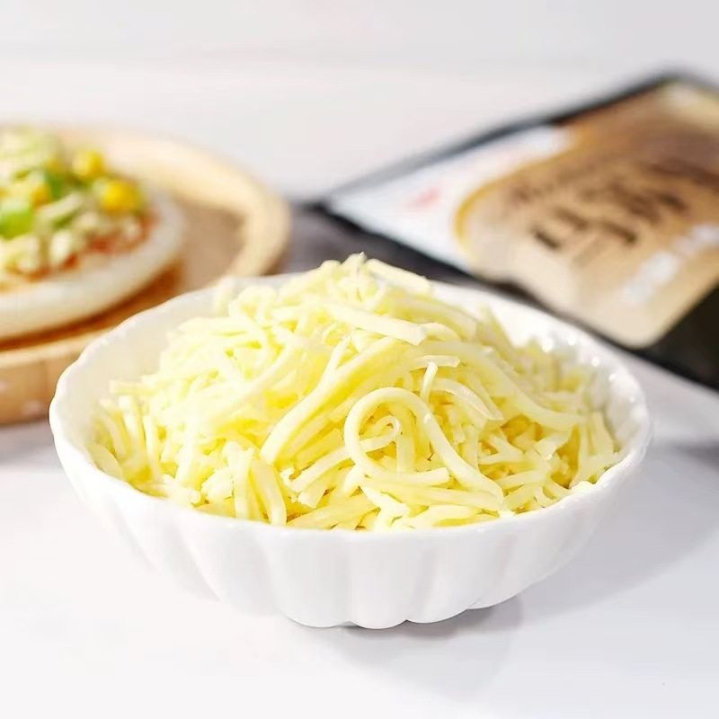 Ann. Jiayuan Mozzarella Chips 208g Commercial Cheese Chips Household Baking Material Pizza