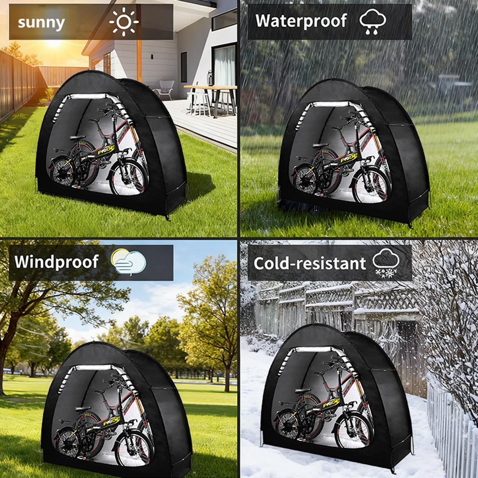 Bicycle Tent Cross-Border Popular Hiking and Camping Tent Mountain Bike Electric Vehicle Sunshade Rainproof Dust Cover