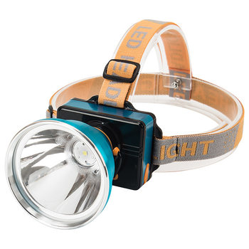 LED Aluminum Alloy High-power Rechargeable Head-mounted Strong Light Headlight Large Spot Fishing Outdoor Flashlight Miner's Lamp