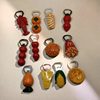 Cartoon Cute Crayfish Corn Carrot Candied Hawthorn Refrigerator Magnet Beer Bottle Opener Magnetic Screwdriver