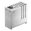 Stainless Steel Kitchen Knife Holder Storage Rack Countertop Wall-Mounted Multi-Functional Household Chopstick Barrel Knife Integrated Storage Box