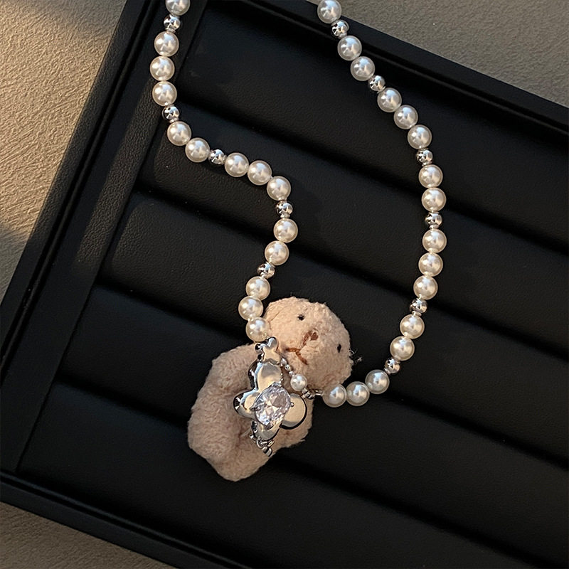 N10128B-薄茶色のクマ