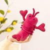 Cross-border New Love Claw Lobster Doll Plush Toy Little Red Book Same Style Shrimp Doll Marine Animal