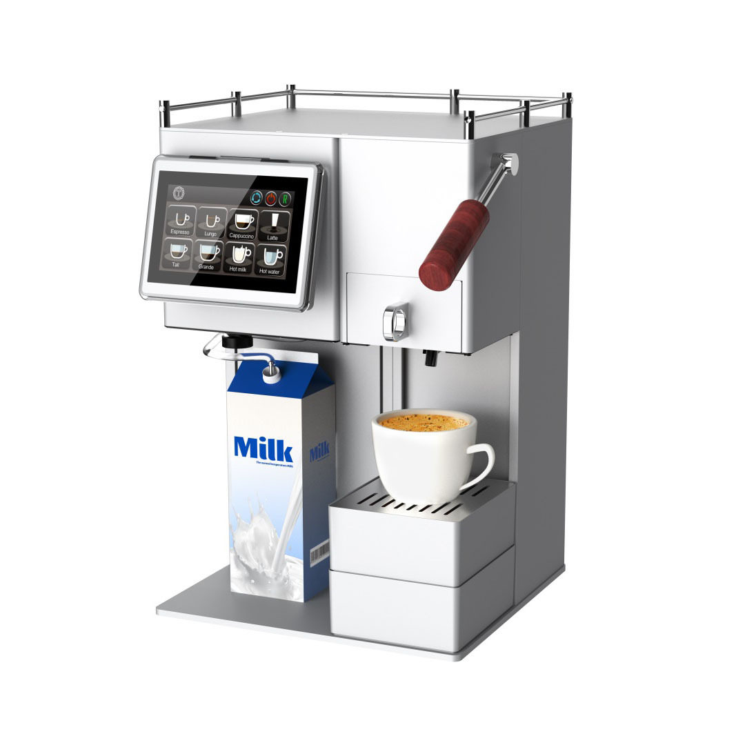 Cross-Border Supply Italian Espresso Capsule Coffee Machine with Milk Foaming High-Pressure Extraction Multi-Function Display Coffee Machine