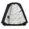 25 New White Duck down Windproof and Anti-Wrinkle Flying Baseball Collar down Jacket Winter Men's Temperature-Locking and Cold-Resistant Versatile Jacket