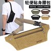 Men's Canvas Mobile Phone Waist Bag Breathable Outdoor Sports Mountaineering Chest Bag Construction Site Work Stall Men's Mobile Phone Bag