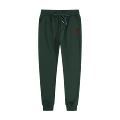 Sweatpants-dark green red label