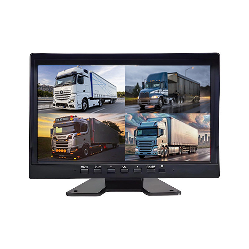 Truck Driving Recorder Four-Way Monitoring 24V High-Definition Night Vision Reversing Image All-In-One Harvester 12V Universal