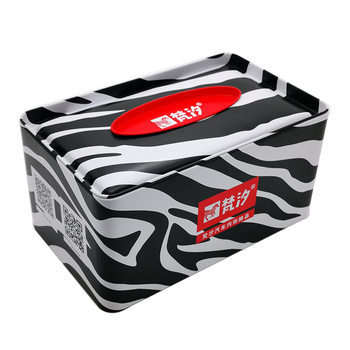 Dongguan Factory Custom-Made Paper Towel Tin Box Packaging Gift Storage Box Tinplate Household Tissue Box Rectangular Gift Box