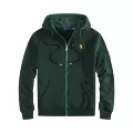 W001-a velvet sweatshirt dark green