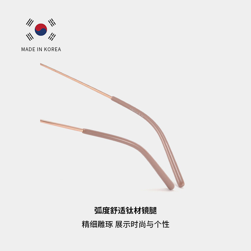 Dr. Loli's New Imported Pure Titanium Glasses Frame Wholesale Fashion Frame Retro Myopia Glasses Frame Danyang Glasses