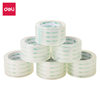 Deli Large Roll Sealing Transparent Tape Wholesale Large Wide Tape Sealing High Transparency Tape 6cm