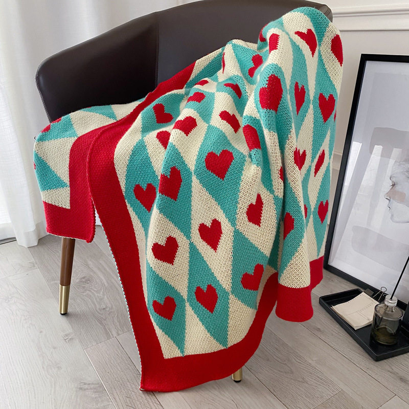 Light Luxury Sofa Cover Blanket Autumn and Winter Blanket Towel Quilt Shawl Office Nap Blanket Living Room Feeling Bed End Towel