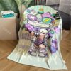 Customized Digital Printed Flannel Blanket Milk Velvet Blanket Polyester Super Soft Velvet Blanket Foreign Trade Cross-Border Gift E-Commerce