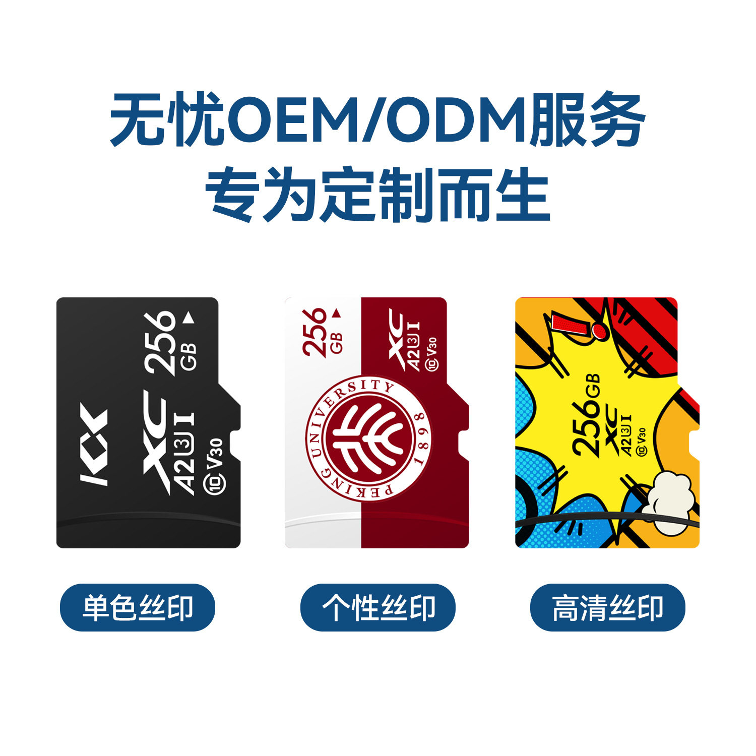 Wholesale Customized 256g Memory Card Tf Card 32g Mobile Phone 128g Camera 64g Driving Recorder Memory Card