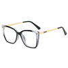 22 Cross-Border Fashionable and Beautiful Slingshot Protective Glasses Tr90 Metal Pin Computer Goggles Frame