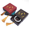 Gold-Stamped Heritage Drawer Ribbon Bracelet Box Jewelry Accessories Jade Bracelet Necklace Bracelet Storage Jewelry