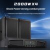 Cross-Border High-Power Two, Three, and Four-Channel Amplifiers for Conferences, Stage Amplifiers, Performance Conference Room Amplifiers