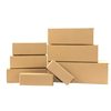 Wholesale Half-Height Cardboard Boxes, Small Flat Low Boxes, Extra Hard Packaging Boxes, Logistics Express Boxes, Direct from the Source Factory