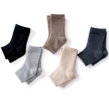 First-Line Cashmere 2025 Autumn and Winter Unisex Warm Ankle Protection and Neck Protection Knitted Warm Protection Heel Protection