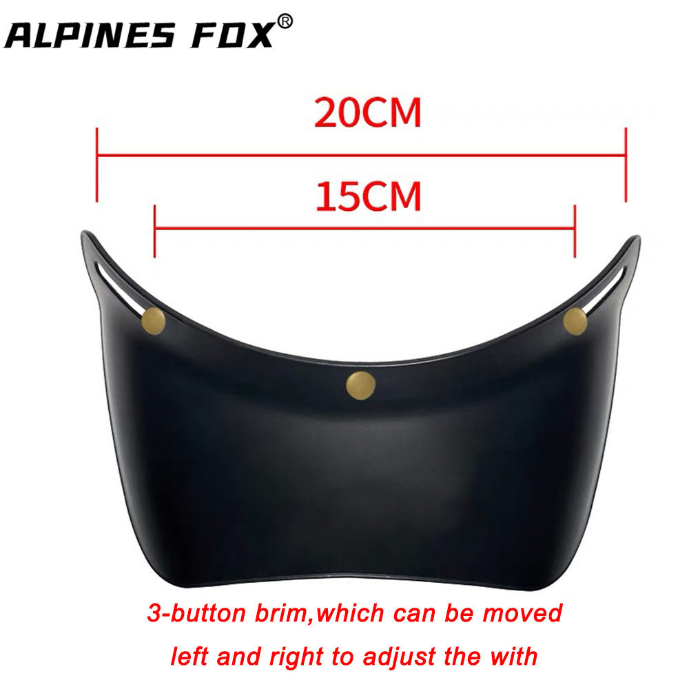 黒いつば（ヘルメットは付属しません）