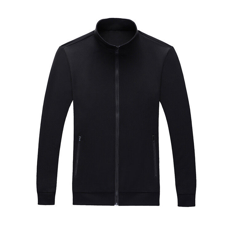 2024秋季卫衣套装男士休闲运动长袖长裤外套三件套上衣纯色男代发