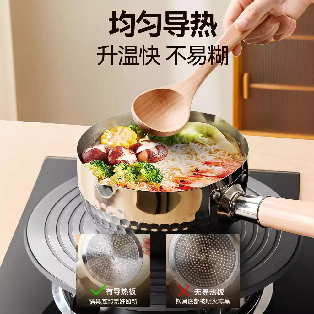 Wholesale heat conduction plate heat conduction plate household heat insulation plate enamel pot coal gas stove removable thawing anti-black pot bottom