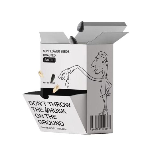 Creative Carton Custom White Cardboard Foldableing Box Hazelnut Peanut Plum Pistachio Melon Seed Integrated Box Printed Logo