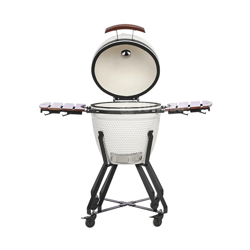 18 inch Ceramic Grill outdoor patio BBQ European and American Kamado Ceramic Grill removable