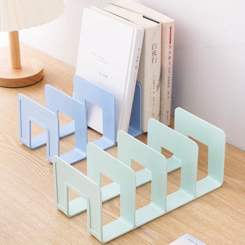 Book Stand Desktop Storage Fixed Book Book Stand Bookshelf Storage Rack Plastic Storage Rack Table Reading Rack Book Holder