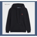 Pullover style, black with red label