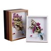 Three-dimensional hollow 5cm dried flower photo frame 68 inch blind box shell butterfly thickened handmade DIY specimen painting frame