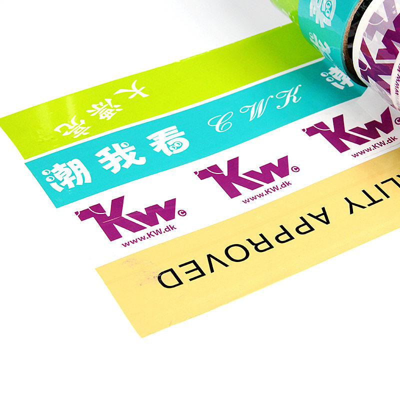 Transparent Tape, Batch Customization, Express Logistics, E-Commerce Delivery Tape, Transparent Sealing and Packaging Tape Paper