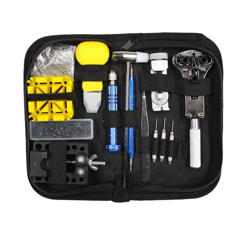 Watch repair kit tool suit watch repair 138-piece set removal and battery replacement combination watch repair tool