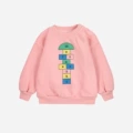 Bc light pink building block sweatshirt