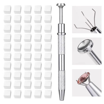 Nail Art 1cm Mini Bean Curd Block Clap Glue Sponge Gradient Blush Small Square Grab Pen Tool suit