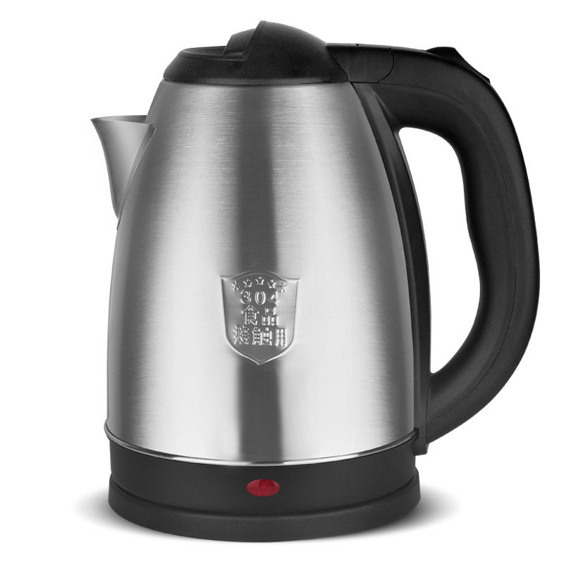 Household 304 Stainless Steel Electric Water Kettle Automatic Power-Off Water Kettle Manufacturer Direct Supply Gift Custom Logo Printing