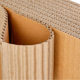 Factory Customized Dongguan Corrugated Cardboard Thickened Hard Corrugated Paper Three to Five Layers Packing Paper Skin Single Corrugated Paper Skin