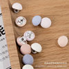 Buckle Buttons Chiffon Mushroom Buttons Shirt dress Children's Clothing Shirt Sweater Coat Button Buttons