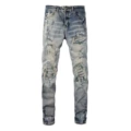 Splashed hole pudding jeans mnb-1036