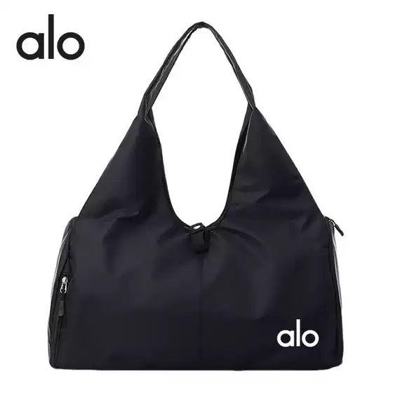 Alo bag yoga fitness bag travel storage bag student shoulder bag large capacity foldable multifunctional handbag