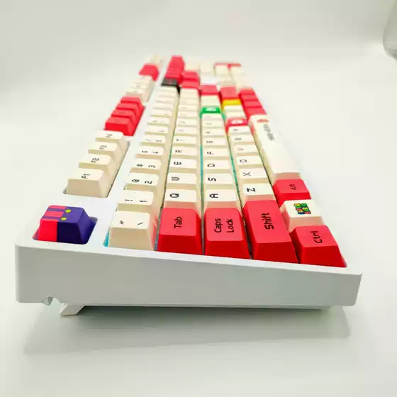 in stock wholesale cross-border Amazon spirit key real mechanical keyboard 108 single-mode/three-mode luminous green tea shaft keyboard