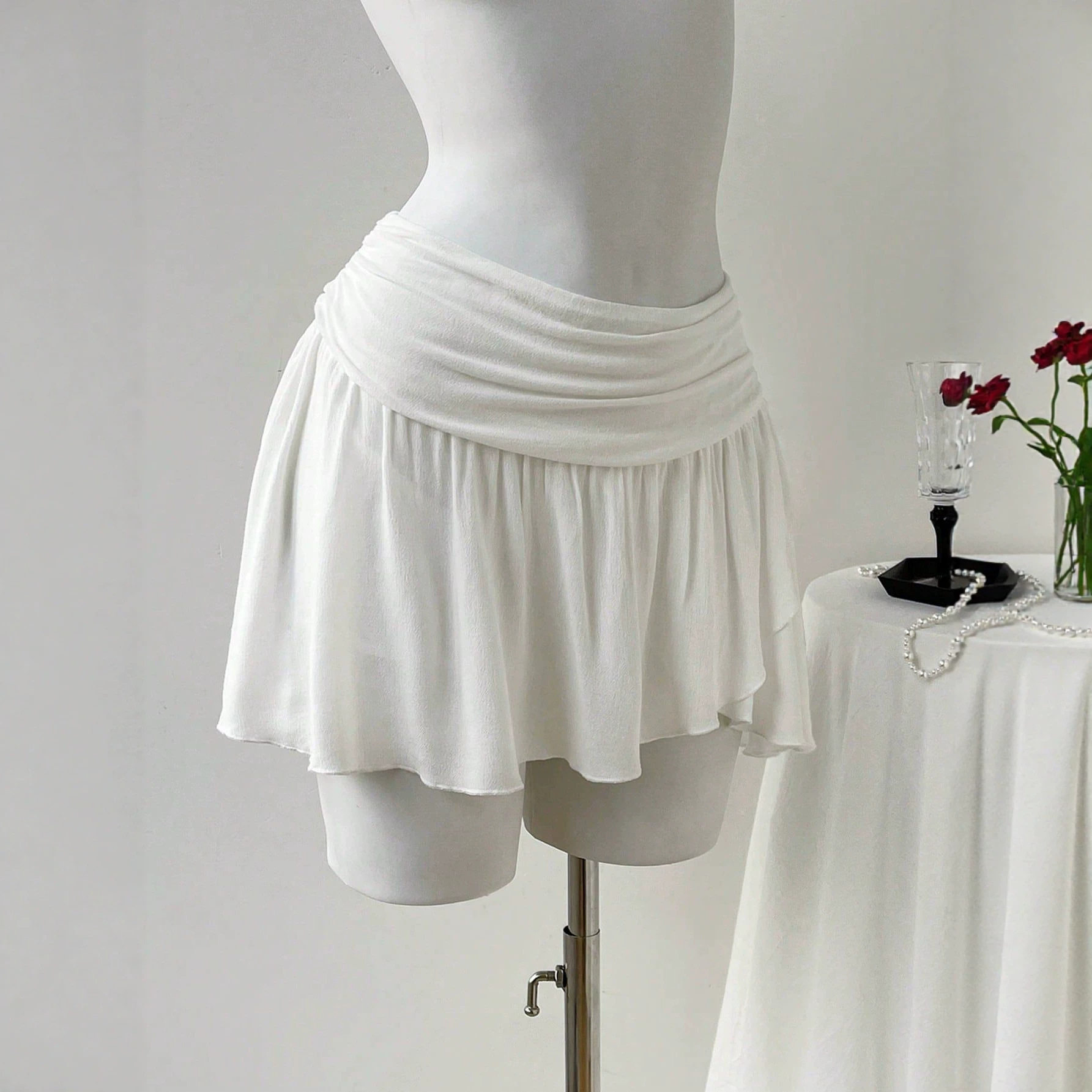 Ballet Inspired Womens Skirt Pants Sexy Low Waist Comfortable Fit Versatile Style Perfect for Casual Outings Ready