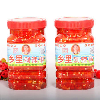 Hunan specialty quange Xiangli chopped chili 1000g homemade noodles with rice fried chili sauce household commercial