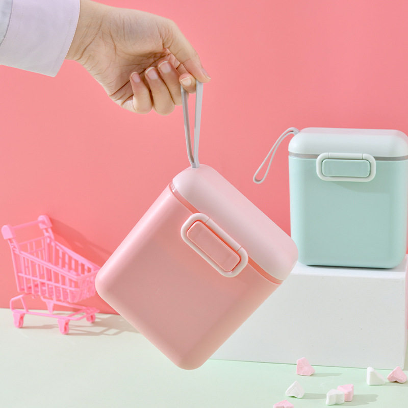Portable Milk Powder Container for Travel, Large Capacity Milk Powder Storage Tank for Babies, Sealed Milk Powder Box for Carrying