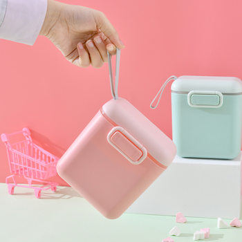 Portable Milk Powder Container for Travel, Large Capacity Milk Powder Storage Tank for Babies, Sealed Milk Powder Box for Carrying