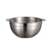 Food-Grade 304 Stainless Steel Basin Set, Thickened for Home Kitchen Use, Suitable for Beating Eggs, Kneading Dough, Washing Vegetables, Draining, and Straining Soup