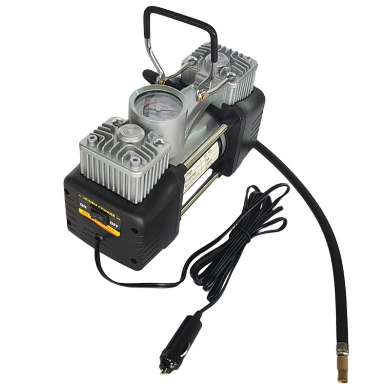 Car Parallel Bar Air Pump Screwdriver Tool Combination Repair Kit Car Portable Multi-Function Tire Repair