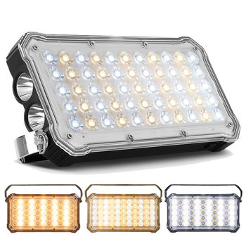 Outdoor multi-function camping light LED camping light portable lamp bracket camping tent emergency lighting USB charging