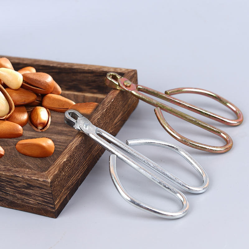 Factory Direct supply pine nut sheller clip pine nut pistachio pliers whole grain peeling small nut pliers household opening tool